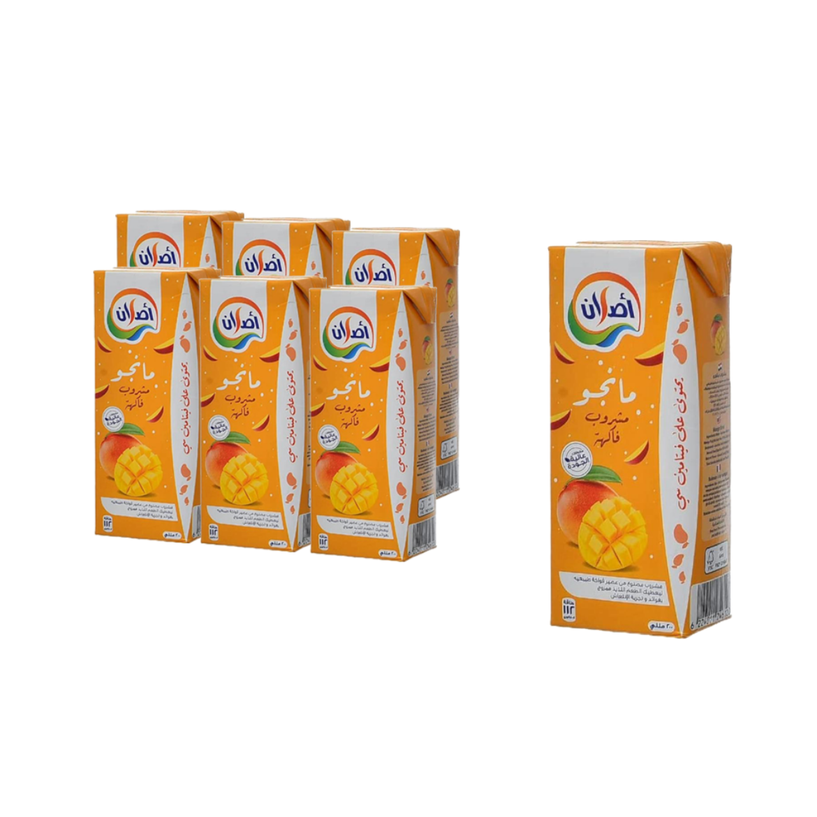 Picture of Aslan Mango Juice 200 ml (carton × 27 pcs)