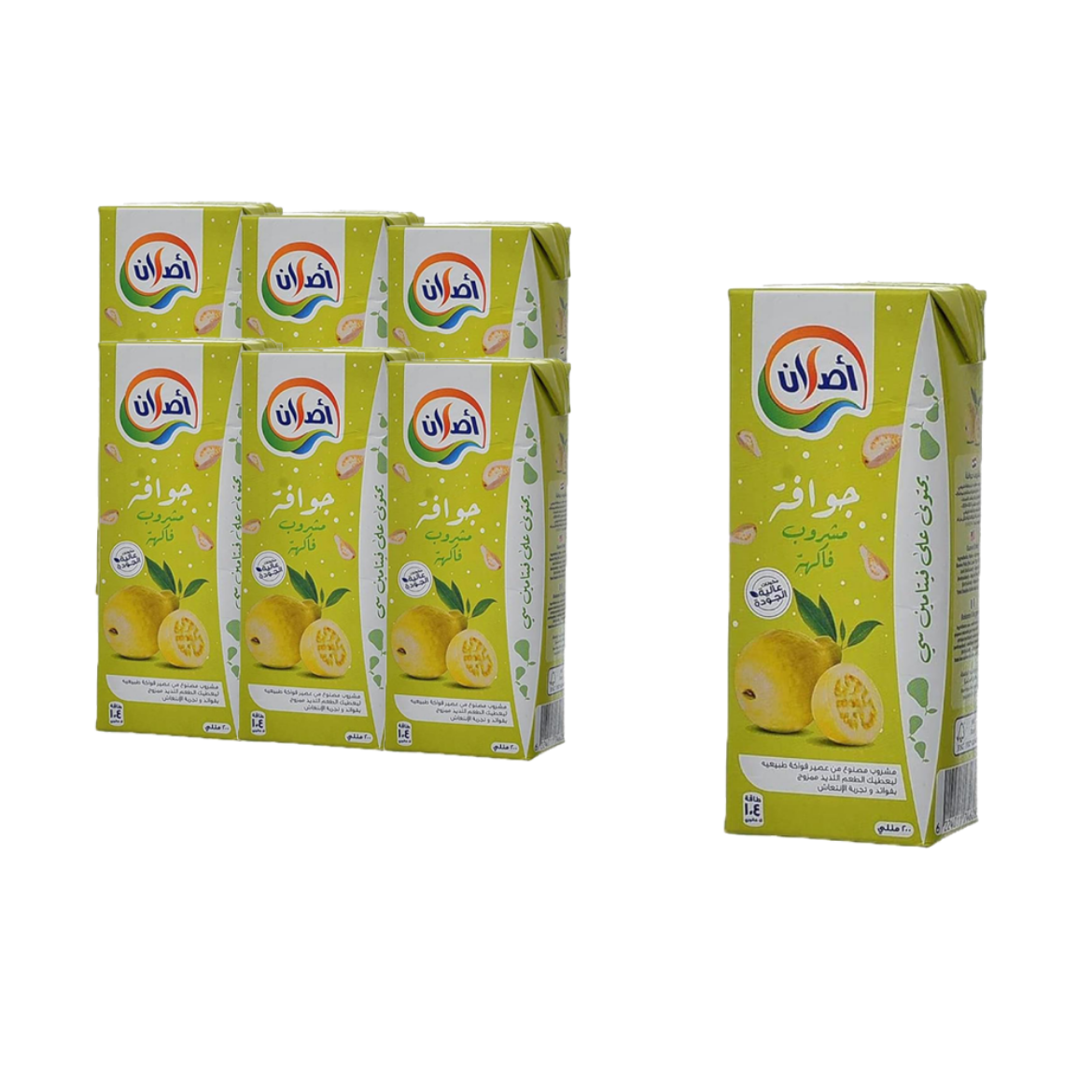 Picture of Aslan Guava Juice 200 ml (carton × 27 pcs)