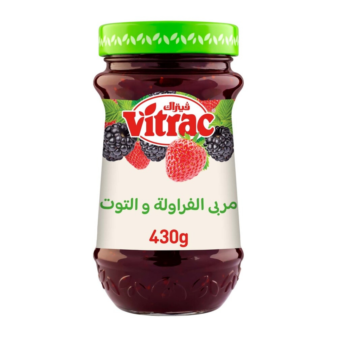 Picture of Vitrac Strawberry And Raspberry Jam430g
