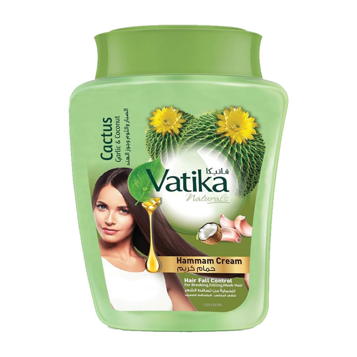 Picture of Vatika Bath Cream Aloe Vera, Garlic and Coconut 900g