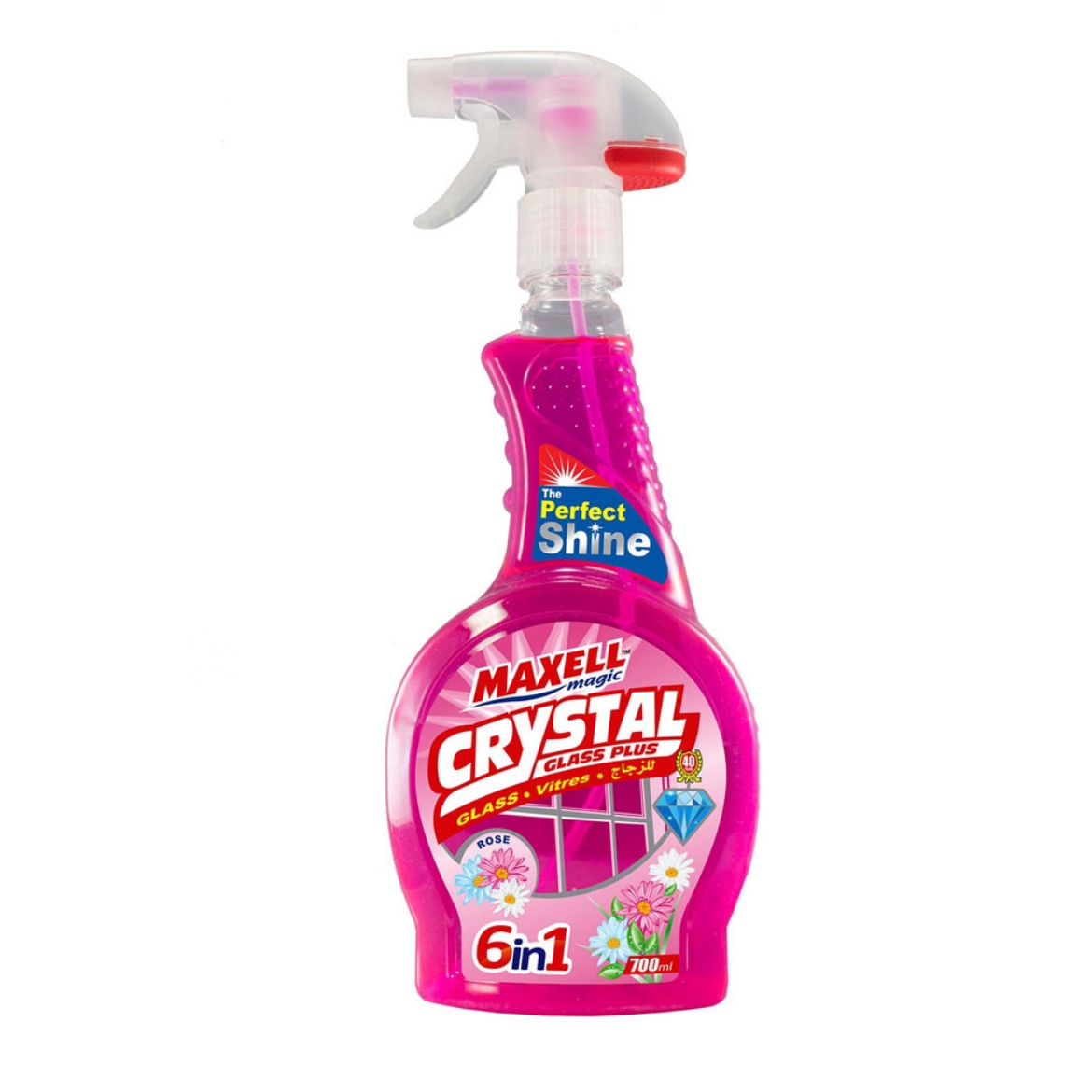 Picture of Maxil Crystal Glass Cleaner Rose 700 ml