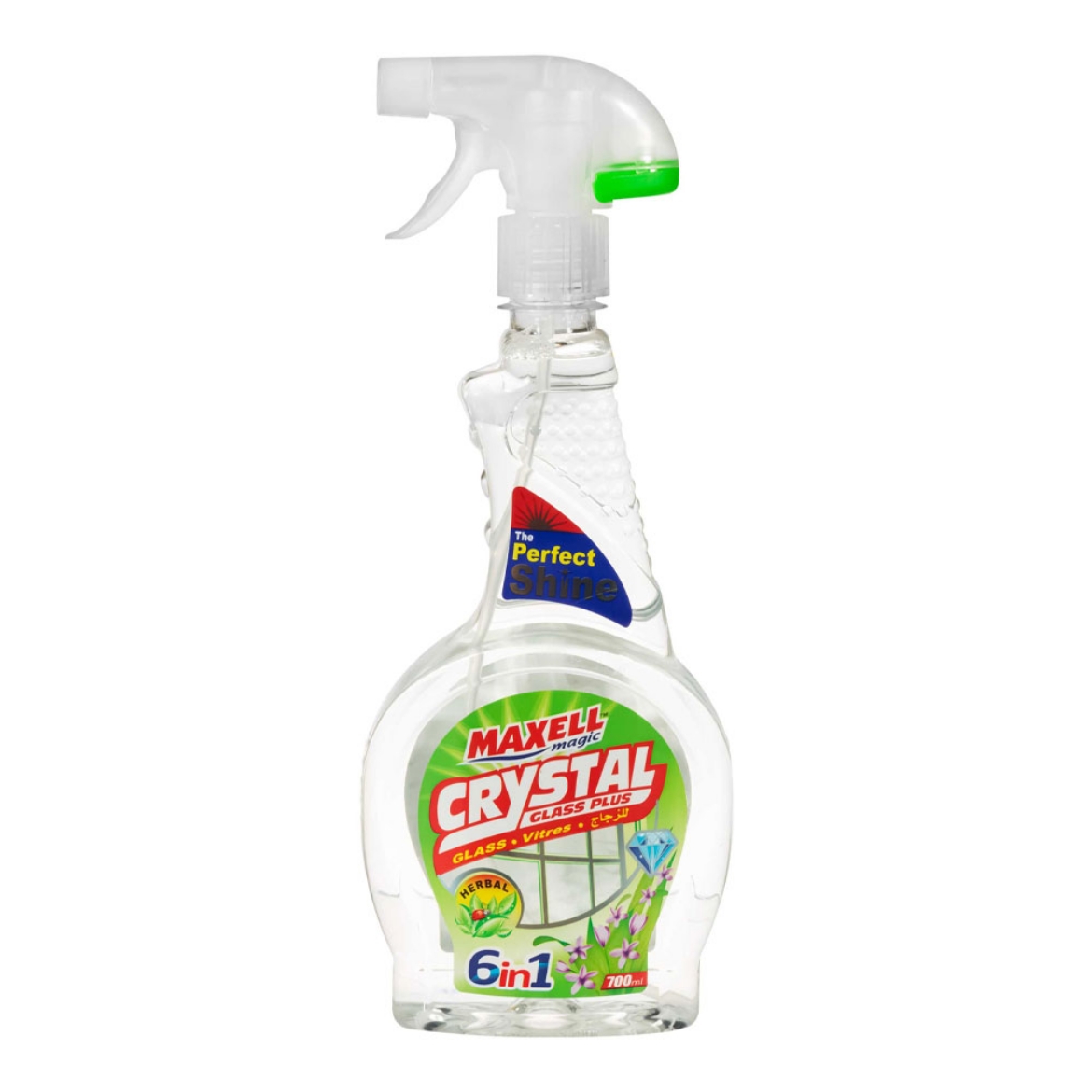 Picture of Maxil Crystal Glass Cleaner with Herbs 700 ml