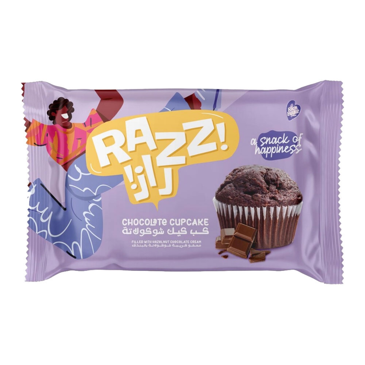 Picture of Raz Chocolate Chip Cupcakes 40g