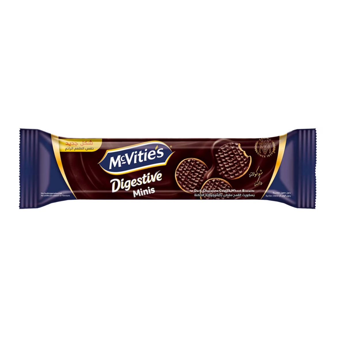 Picture of McVitie's Digestives Dark Chocolate Wheat Biscuits 38g