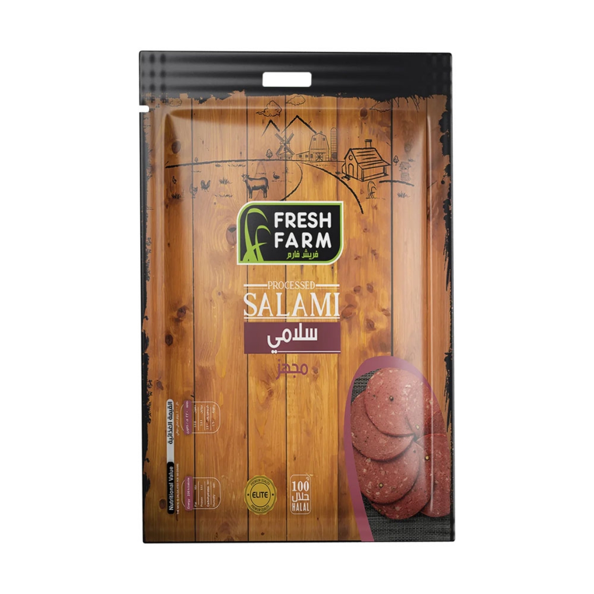 Picture of Fresh Farm Smoked Salami (200g)