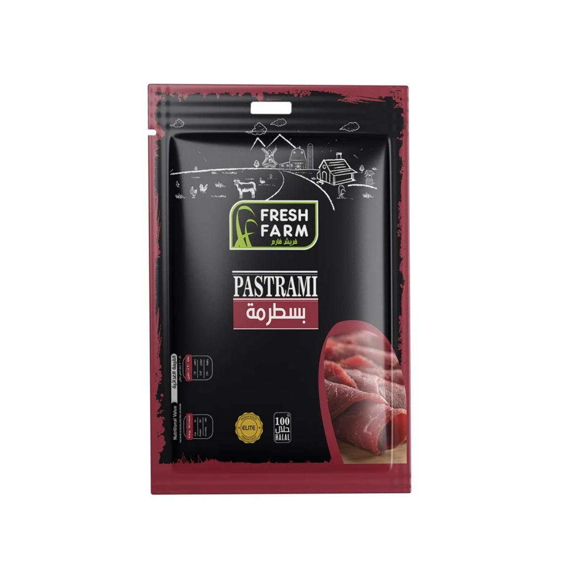 Picture of Fresh Farm Beef Pastrami 200g