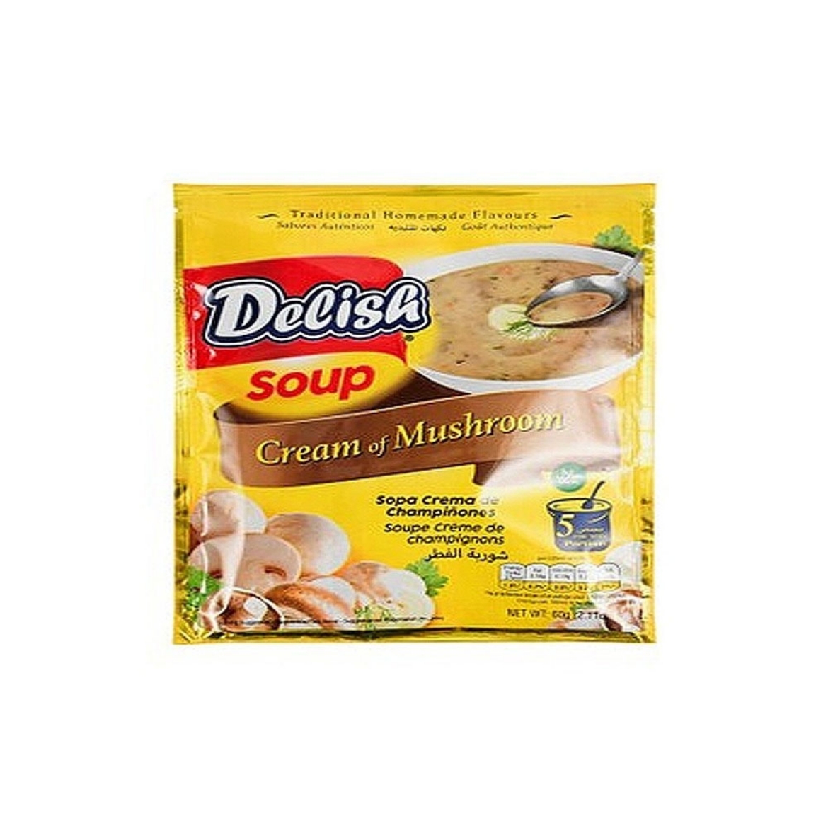 Picture of Delish Cream of Mushroom Soup 60g