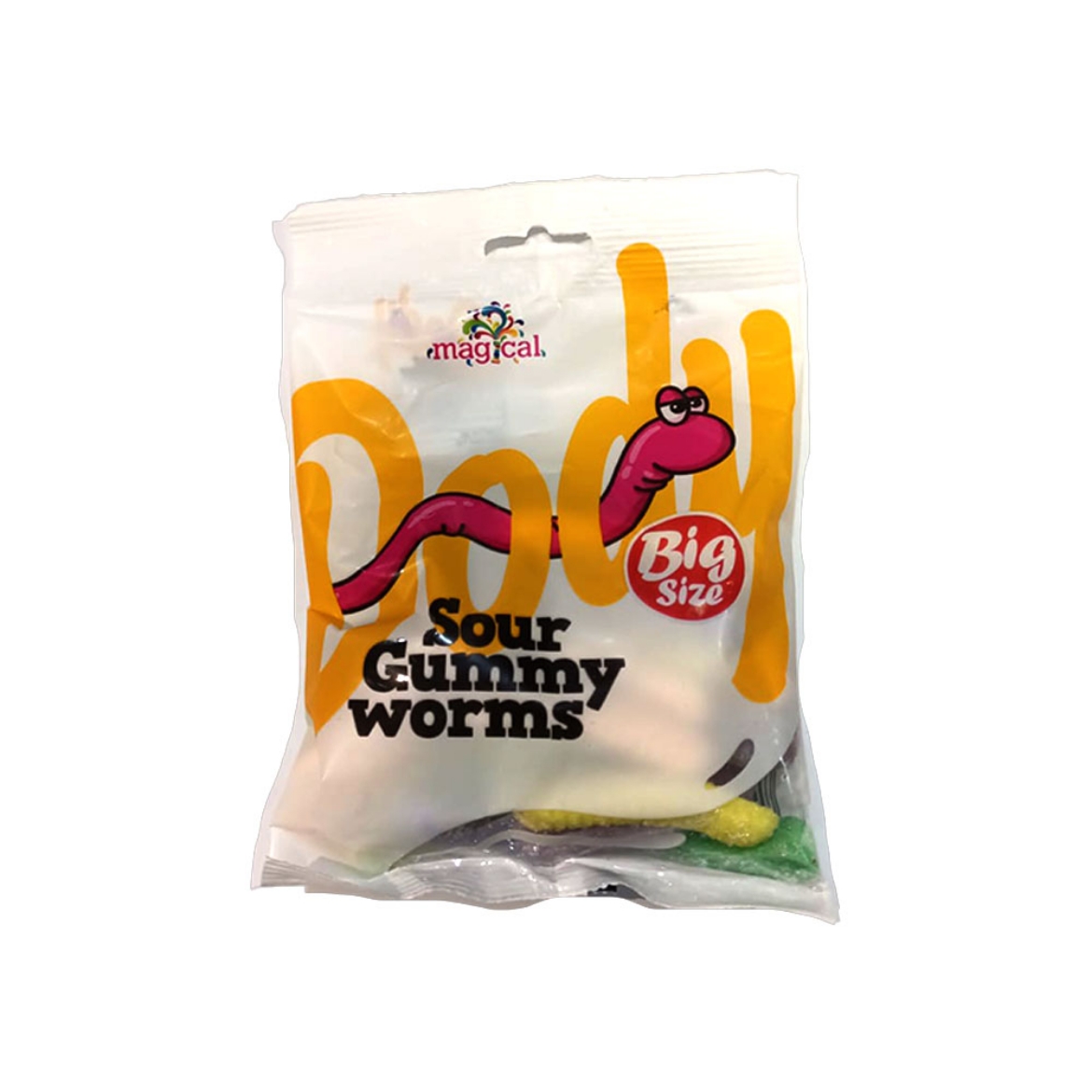 Picture of Magical Jelly Worm Shape Sour 80g