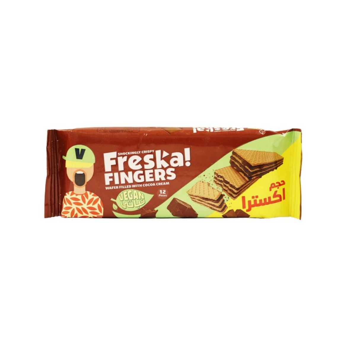 Picture of Fresca Vegan Finger Wafer Biscuits with Cocoa Cream