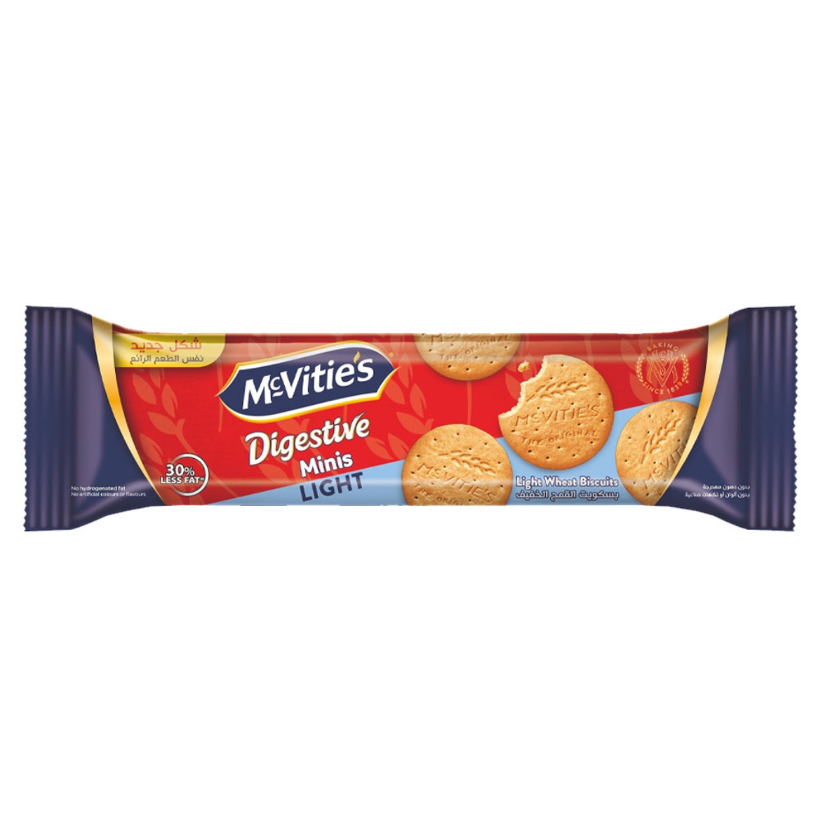 صورة مكفتيز دايجستف بسكويت مينى لايت 60 جم