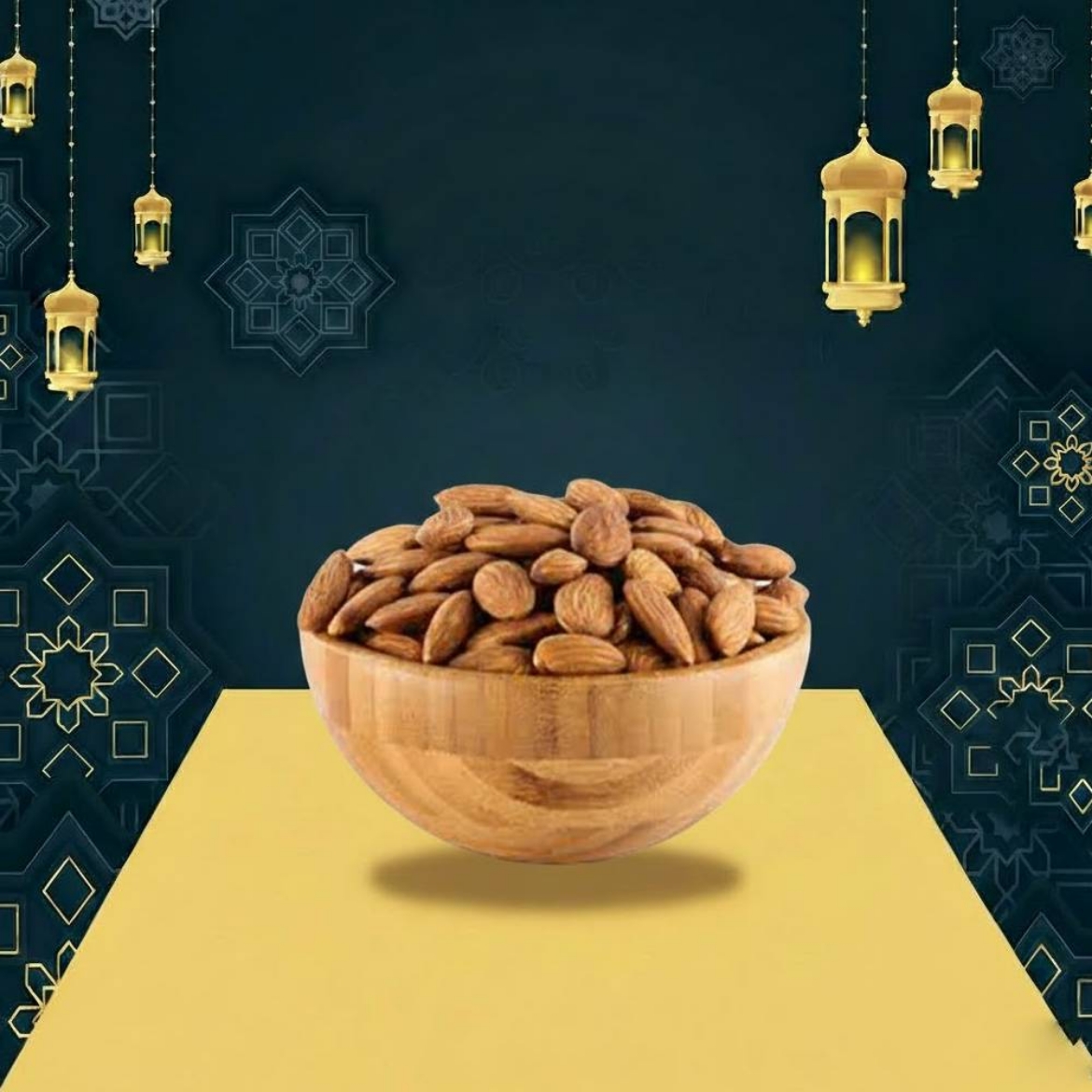 صورة لوز مقشر قلب وزن (200 جم)