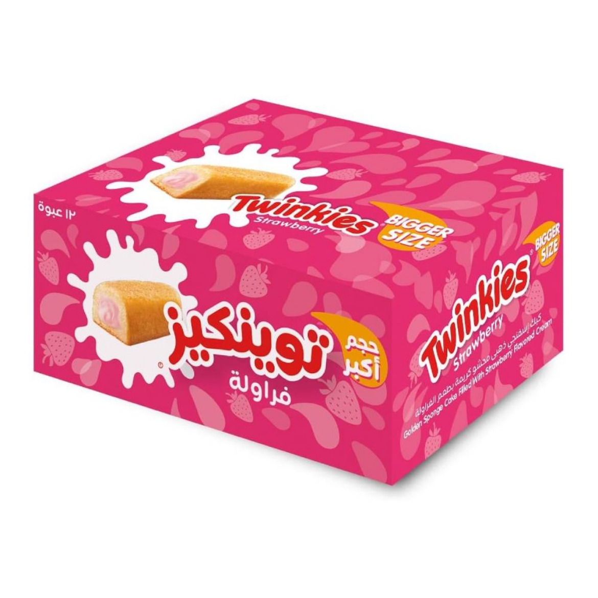 صورة توينكيز كيك كريمه بطعم الفراوله 5ج (ع×12)