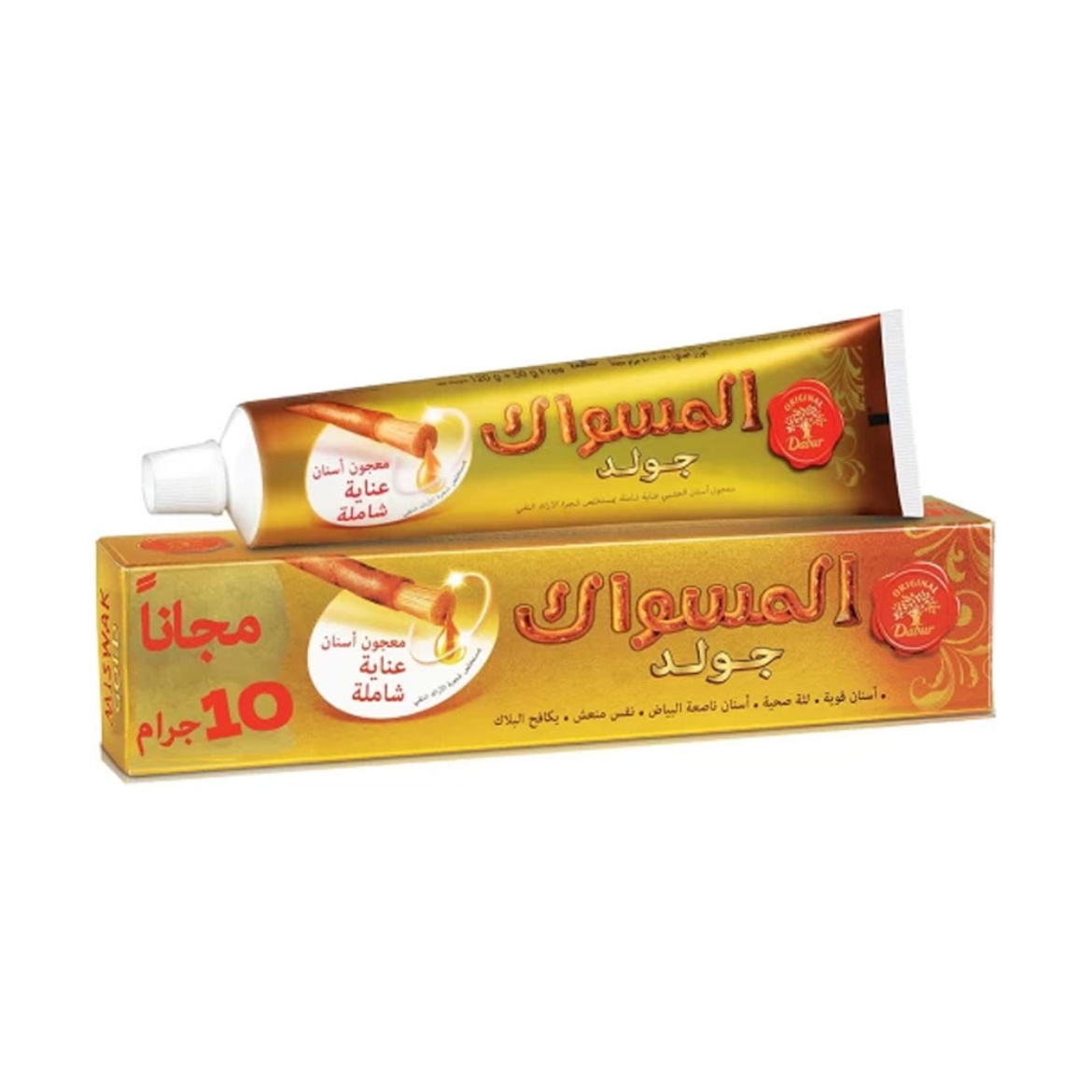 صورة مسواك جولد معجون اسنان 50 جم