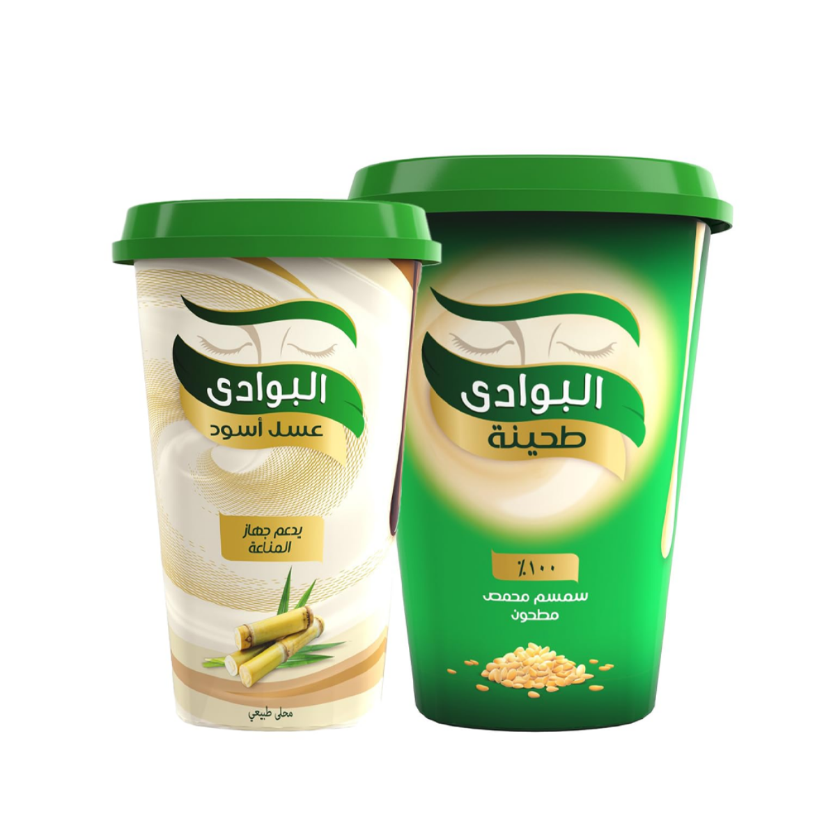 صورة البوادى طحينة 440 جم +عسل أسود335 جم