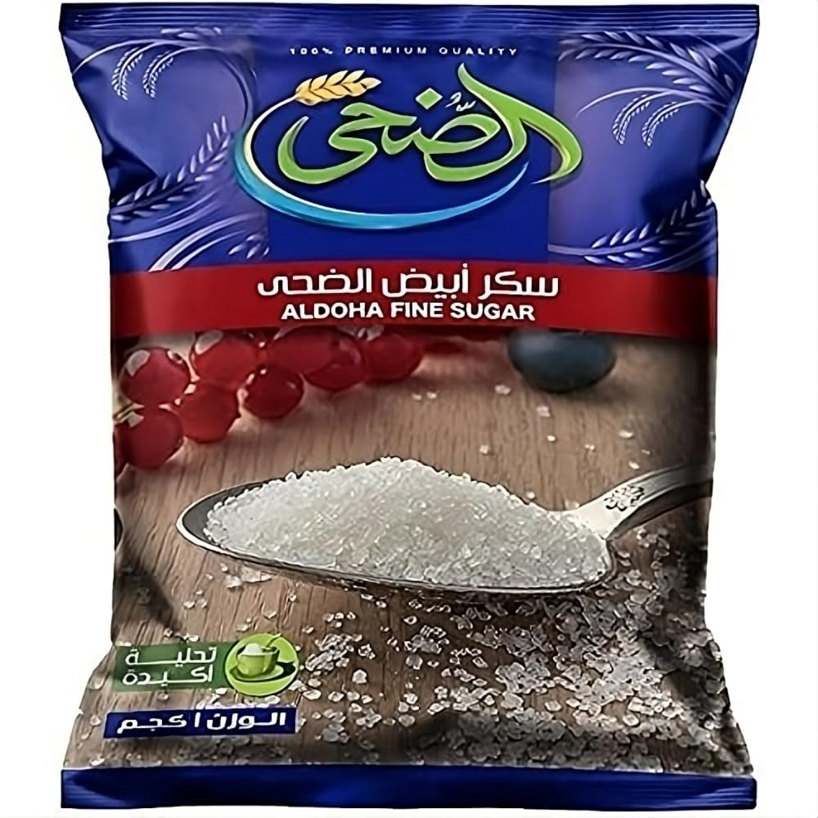 صورة الضحى سكر ابيض ناعم 1ك
