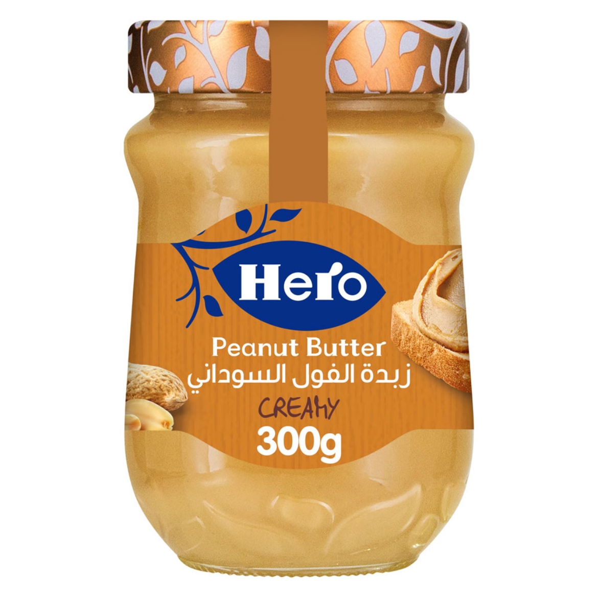 صورة هيرو زبدة فول سوداني 300جم