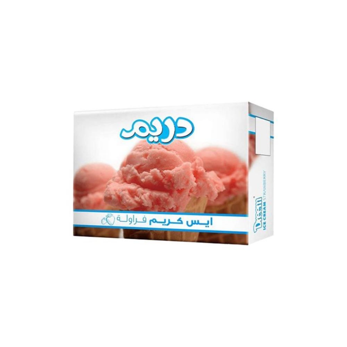 صورة دريم ايس كريم فراولة 80جم