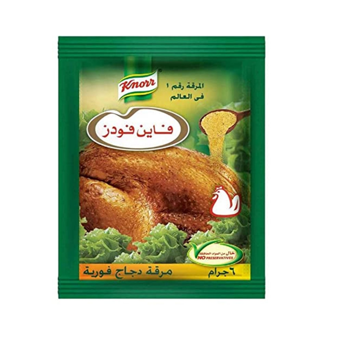 صورة كنور مرقة فورية بالدجاج 6جم