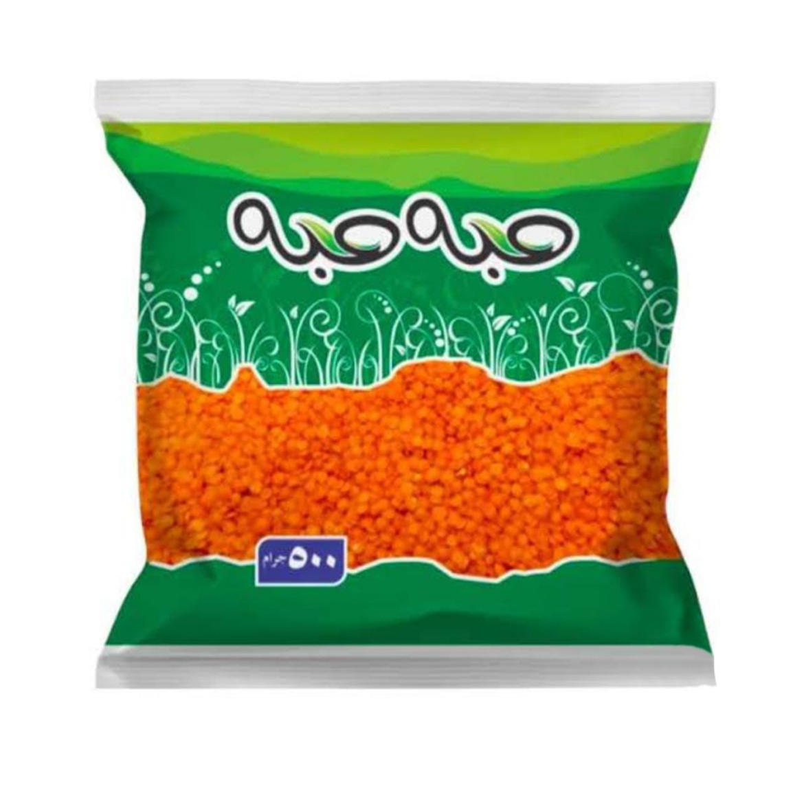 صورة حبه حبه عدس اصفر 500جم