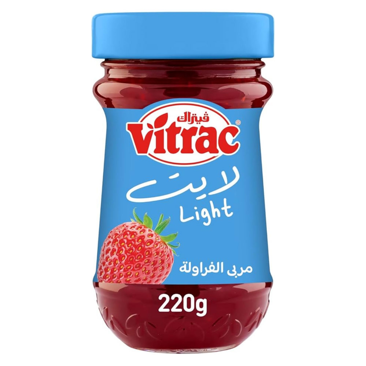 صورة فيتراك مربى فراولة لايت 220 جم