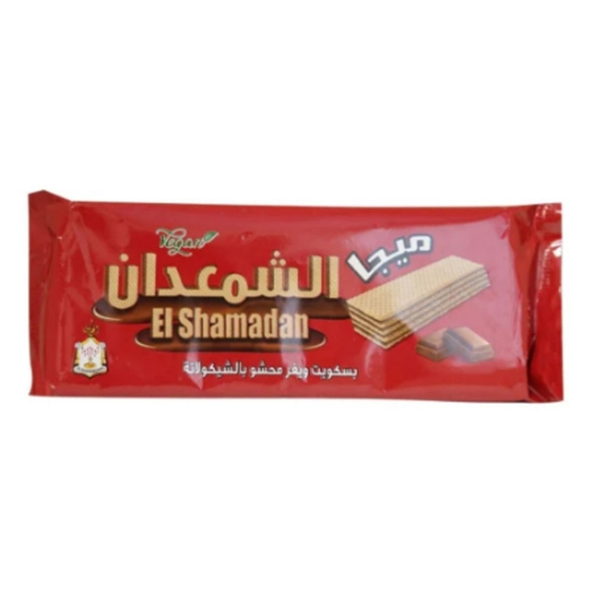 صورة شمعدان بسكويت ويفر محشو بالشوكلت